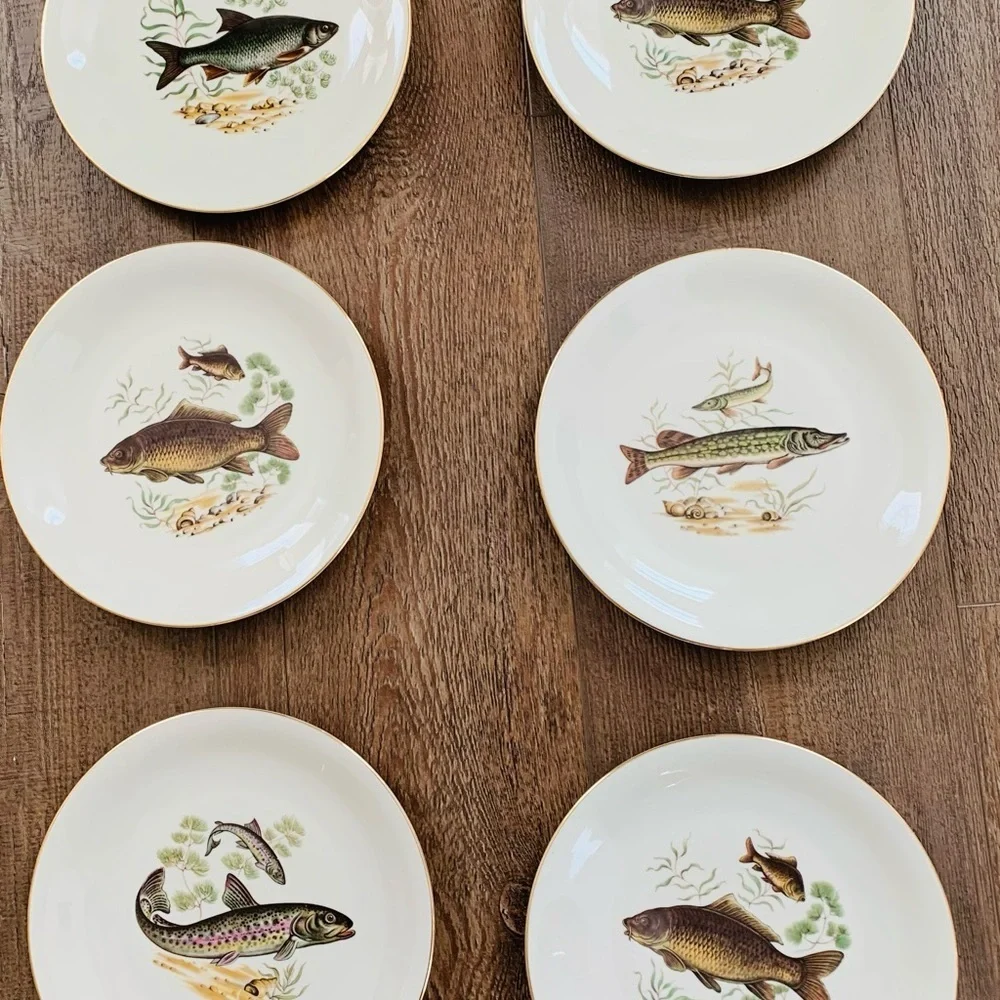 Johann Seltmann Vihenstrab porcelain plates from Germany